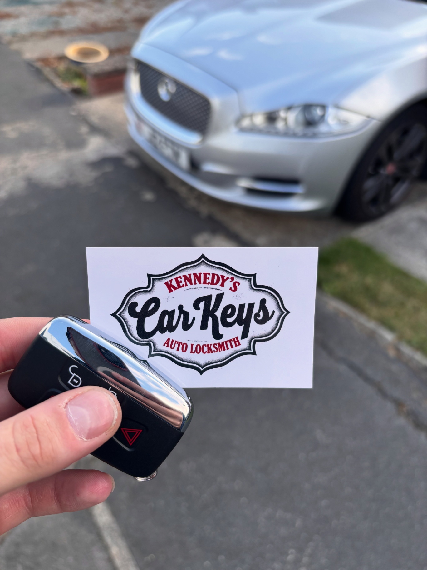 Jaguar XJ — smart key — Sunderland