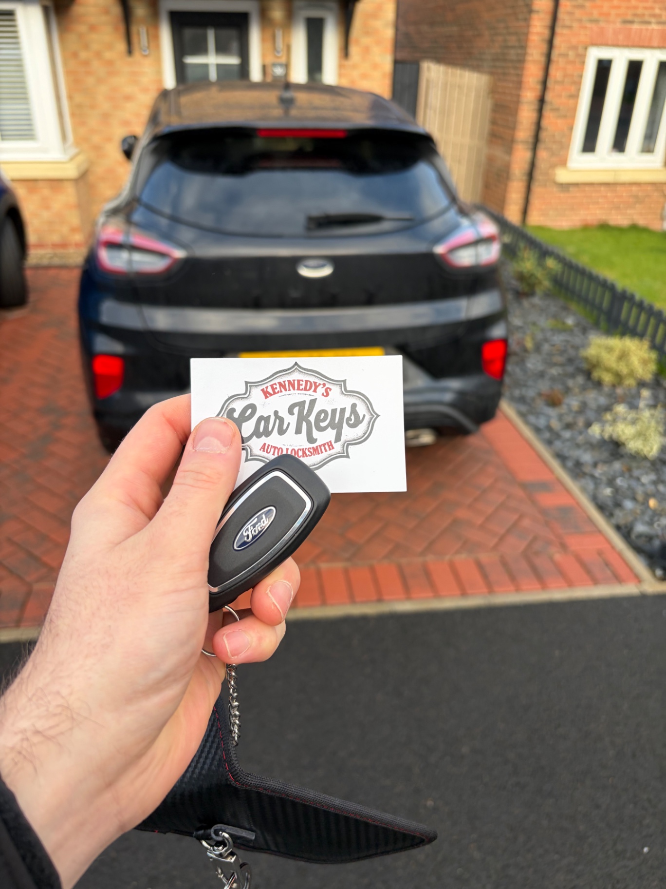 Ford Puma — spare key — Durham