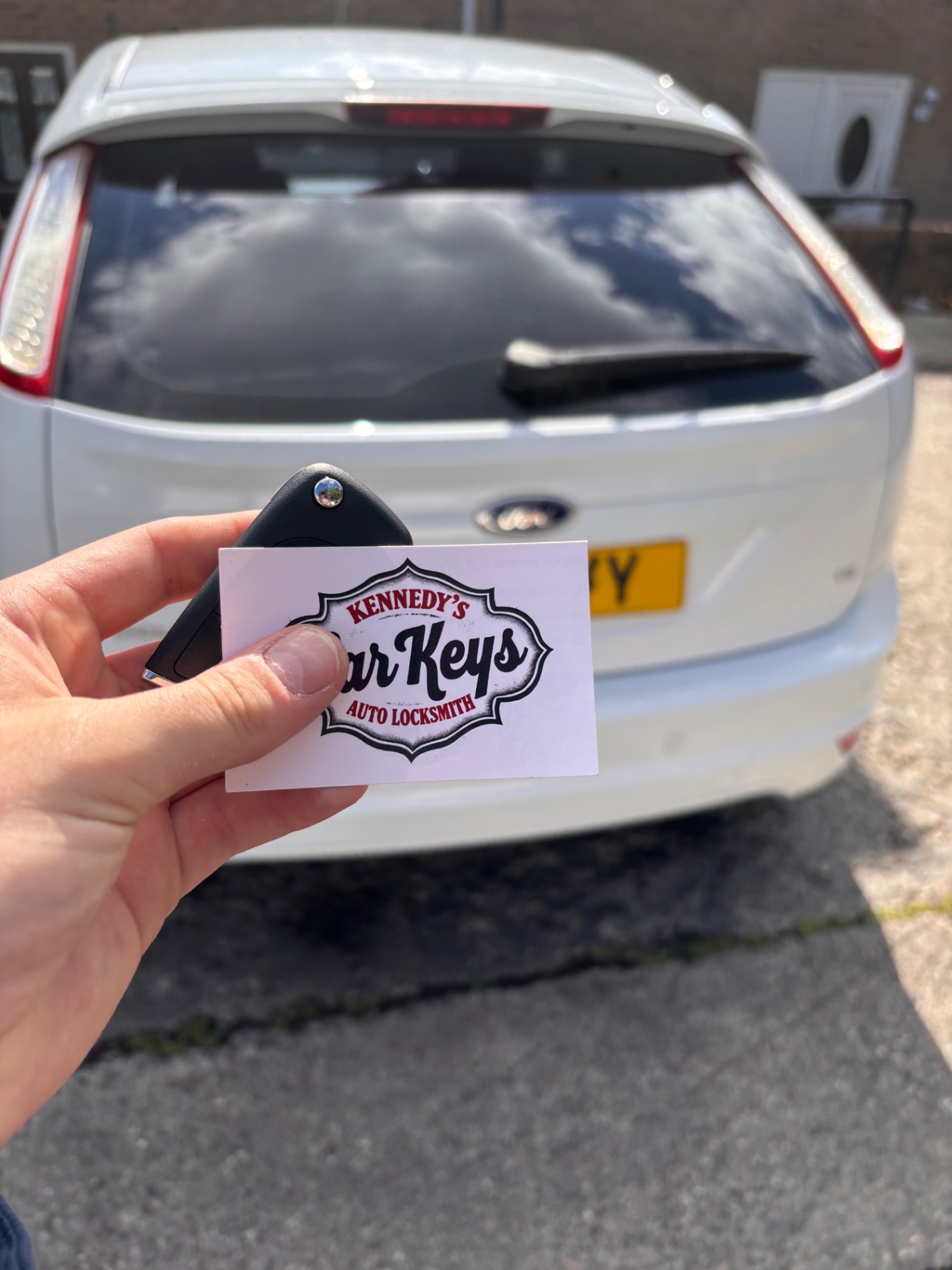 Ford Focus — lost key — Gateshead