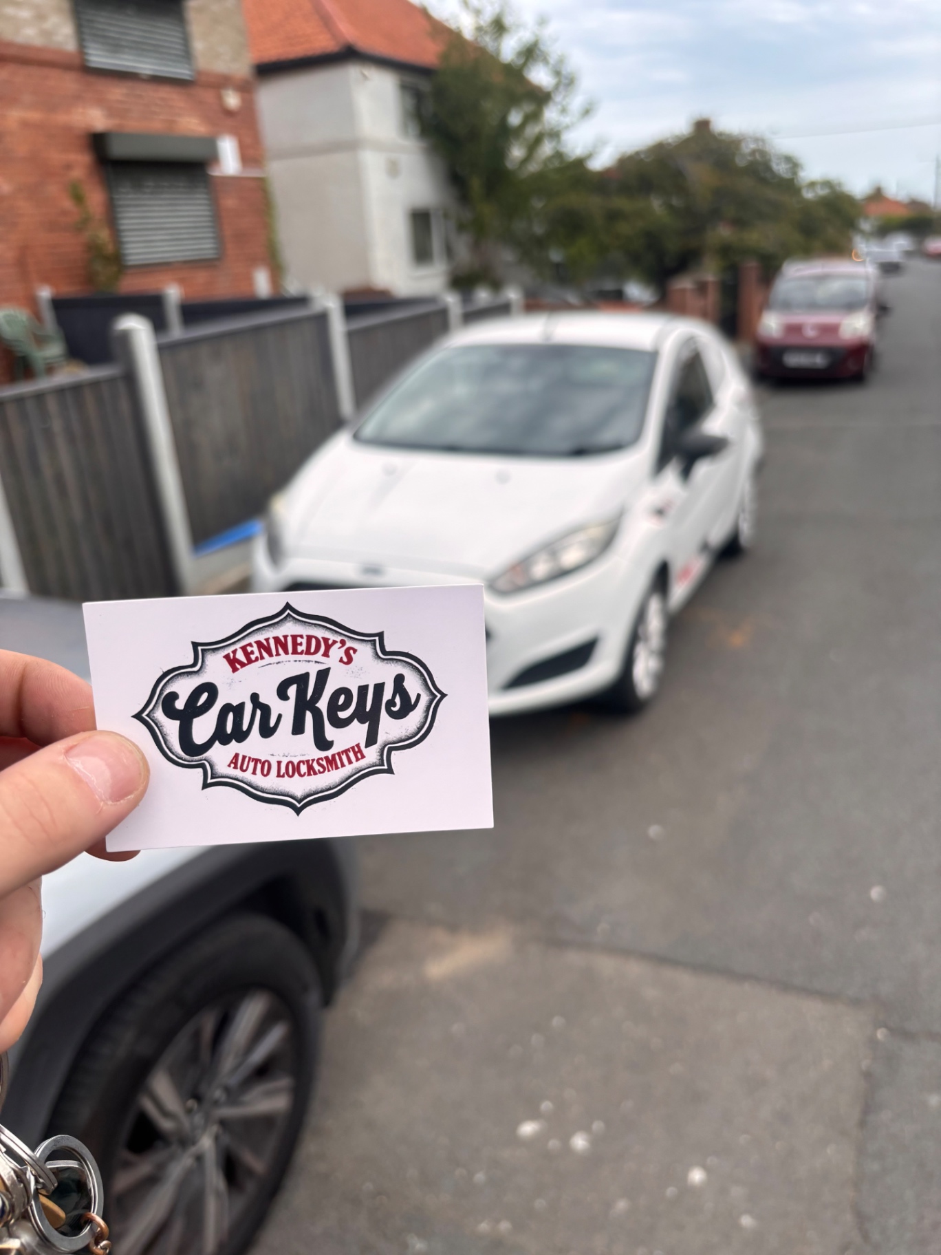 Ford Fiesta — spare cut & coded — Sunderland